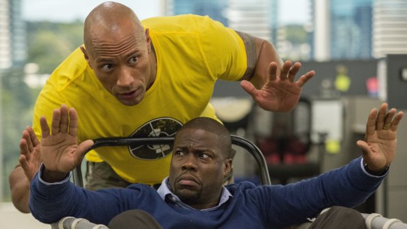 Dwayne Johnson And Kevin Hart In Central Intelligence