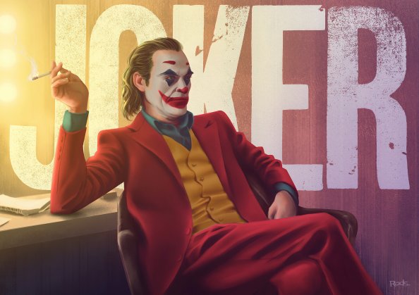 Joker Smoking