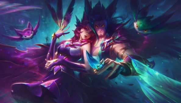 Star Guardian Xayah And Rakan League Of Legends