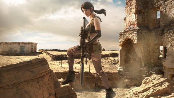 Metal Gear Solid Quiet Cosplay 4k
