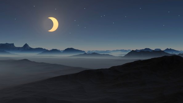 Moon Stars Mountains 5k