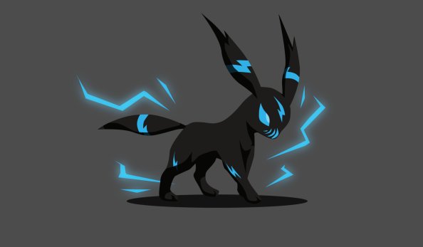 Umbreon Pokemon Minimal 4k