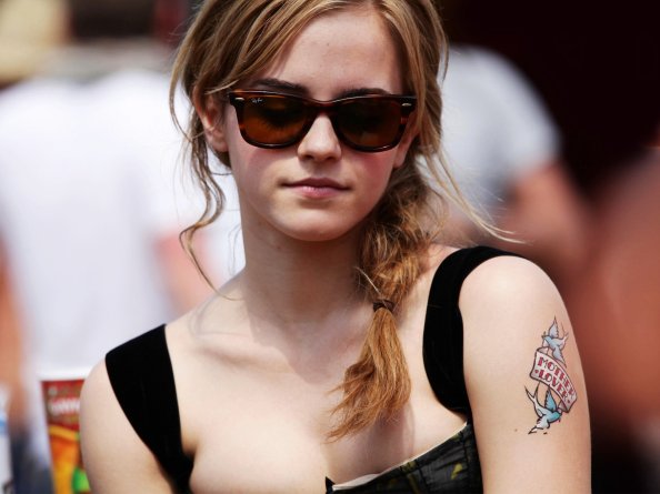Emma Watson Tattoo Design