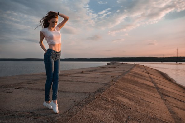 Women Fit Model Outdoor