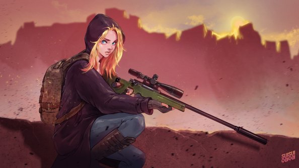 Pubg Game Girl Fanart