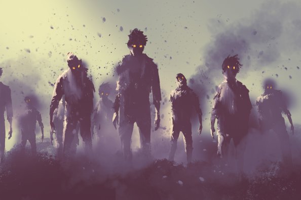 Evil Zombie Concept Art