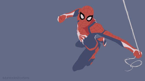 SpiderMan PS4 Minimalist