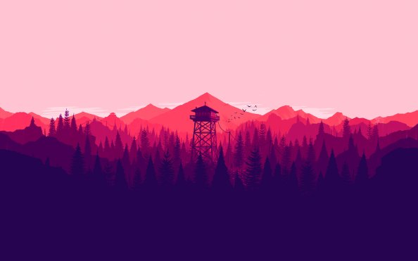 Firewatch Landscape Fire Lookout Tower