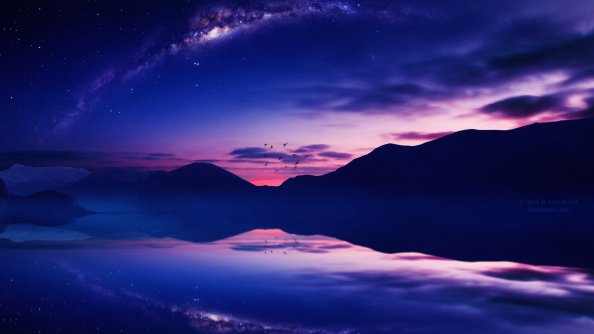 Starry Twilight 4k