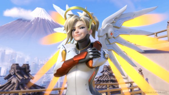 Mercy Overwatch Arts