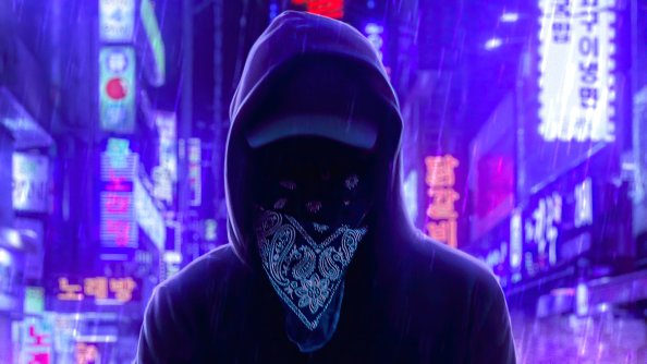 Anonymus Mask Face 4k