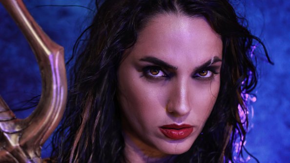 Aqua Girl Cosplay 4k