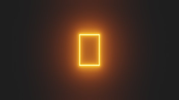 Minimalistic Glowing Gold Window 4k
