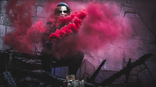 Red Smoke By Joker