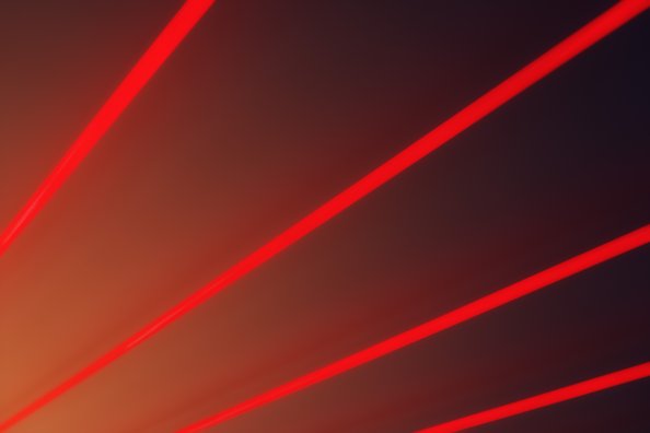 Red Light Beams Abstract 5k