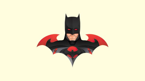 Batman New 4k Minimalism