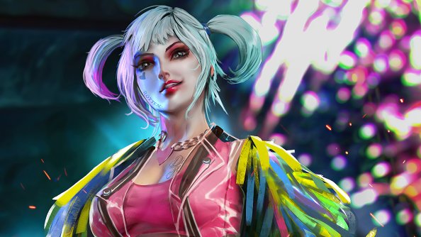 Birds Of Prey Harley Quinn Art 4k