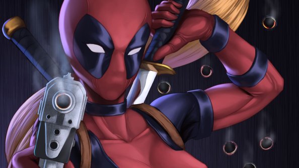 Lady Deadpool Art