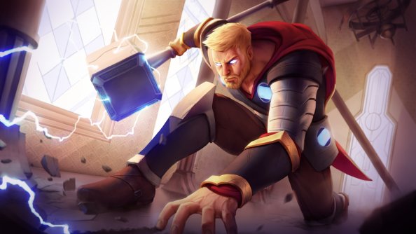 God Of Thunder Art