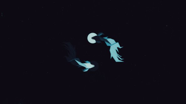 Fish Dark Minimal