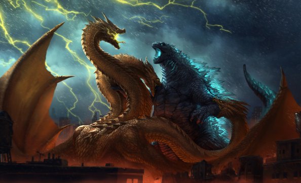 Godzilla King Of The Monsters Fanposter 4k