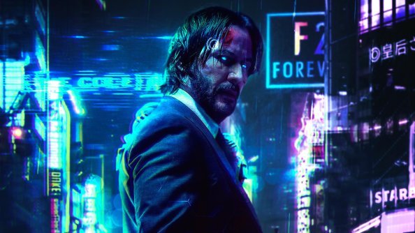 Keanu Reeves Cyberpunk 2077 FanArt
