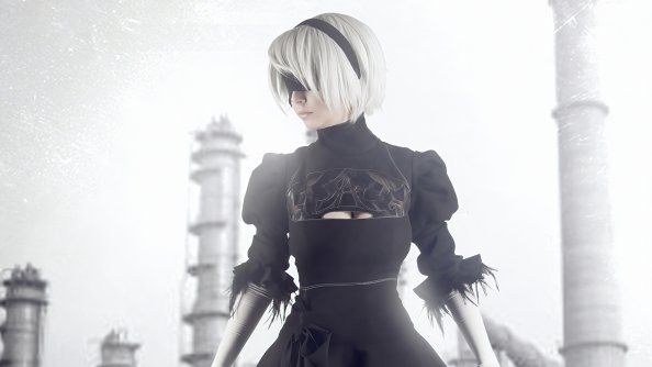 Nierautomata Cosplay Girl 4k