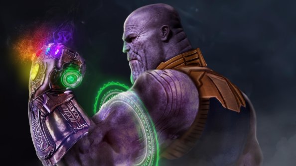 Thanos Using Time Stone
