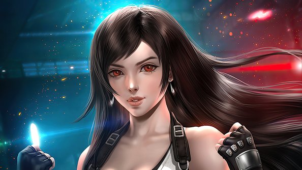 Tifa Lockhart Fantasy Art 4k