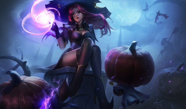 Halloween Fantasy Witch 4k