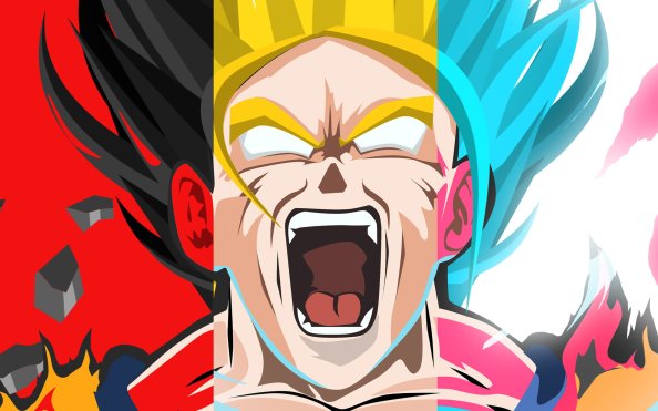 Goku Super Saiyan Anime Art