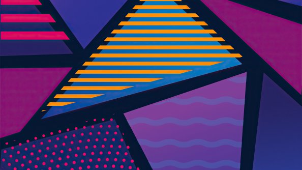 Different Shapes Triangle 4k