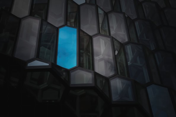 Hope Windows Abstract 5k