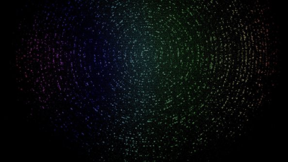 Radial Spectrum Abstract 4k