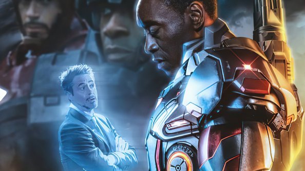 War Machine Armor Wars 4k