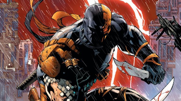 Deathstroke Comic Artwork 4k