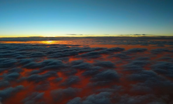Sunset Above Clouds