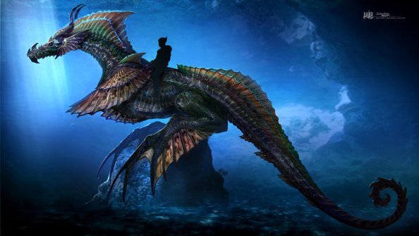 Aquaman Sea Dragon Concept Art 10k