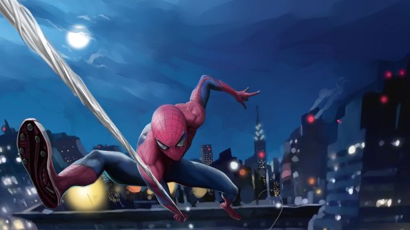 Spiderman 4k Digital Art
