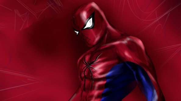 Spiderman Comic Art 4k
