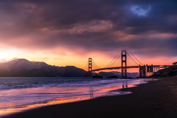 Golden Gate Bridge SanFrancicso 4k