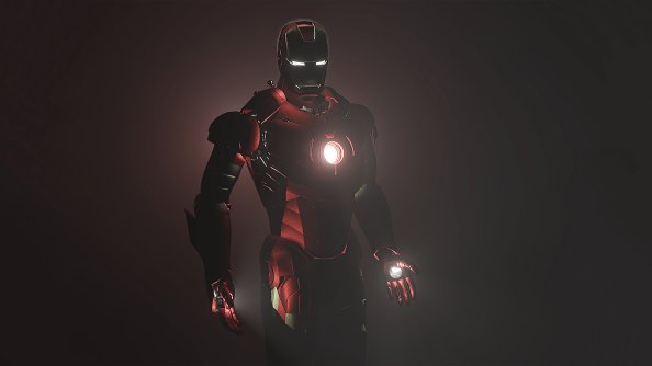 Iron Man Dark 4k