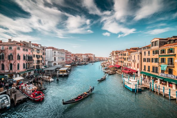 Italy Boats Venice Canal 5k