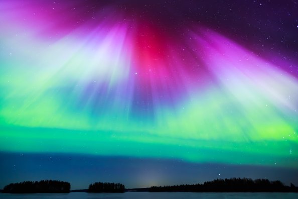 Aurora Borealis Nature 4k