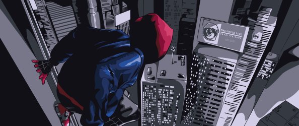 Spider Man Into The Spider Verse Black Spidey 5k