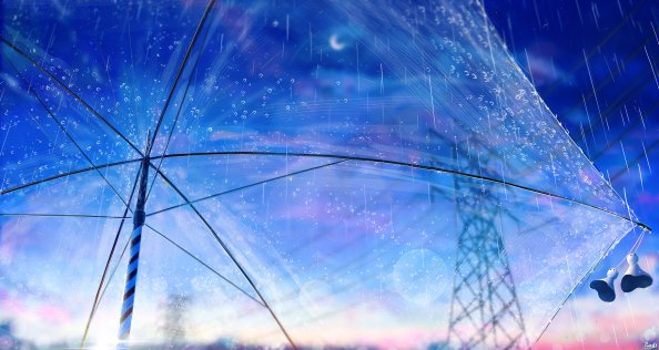 Umbrella 5k Anime Art