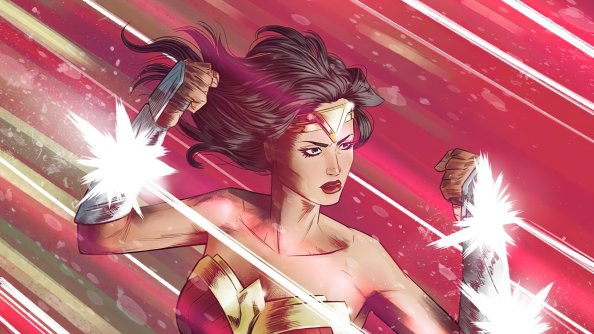 Wonder Woman Power Art 4k
