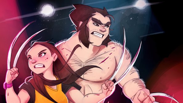 Laura And Logan X Men 5k