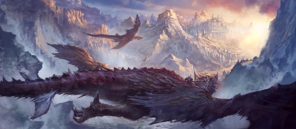 Dragon Fantasy Artwork 5k