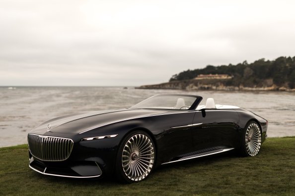Vision Mercedes Maybach 6 Cabriolet 2017 4k